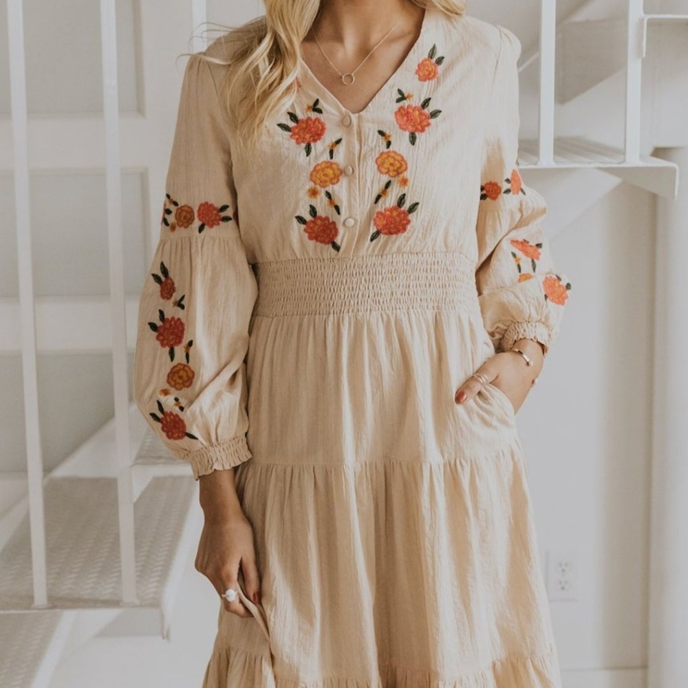 Roolee Kahlo Maxi Dress